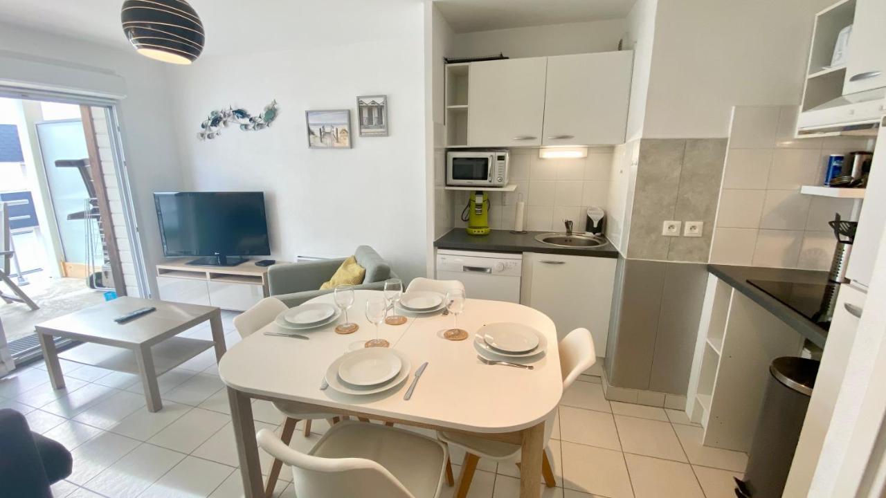 Superbe apt cosy, 50m de la plage, 4 pers, vue côté mer Fort-Mahon-Plage Exterior foto