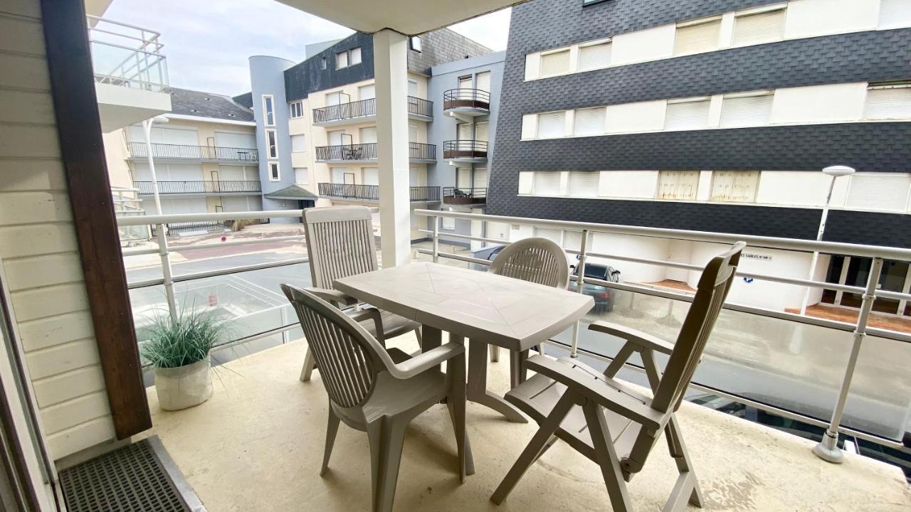 Superbe apt cosy, 50m de la plage, 4 pers, vue côté mer Fort-Mahon-Plage Exterior foto