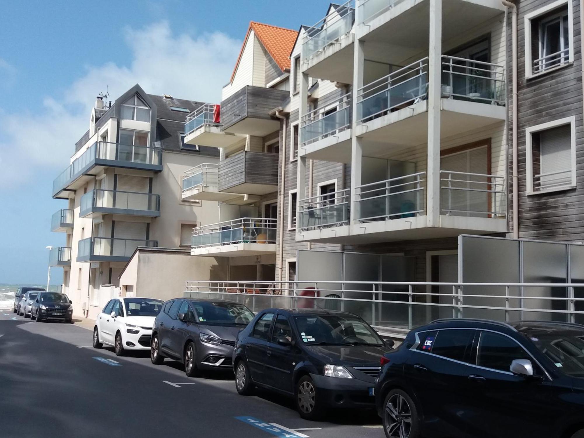 Superbe apt cosy, 50m de la plage, 4 pers, vue côté mer Fort-Mahon-Plage Exterior foto